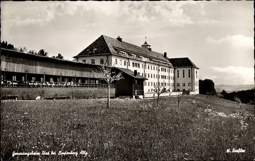 Ak Lindenberg im Allgäu Schwaben, Genesungsheim Ried