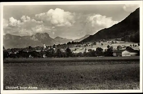 Ak Litzldorf Bad Feilnbach in Oberbayern, Panorama