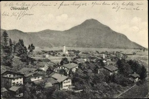 Ak Oberaudorf in Oberbayern, Panorama