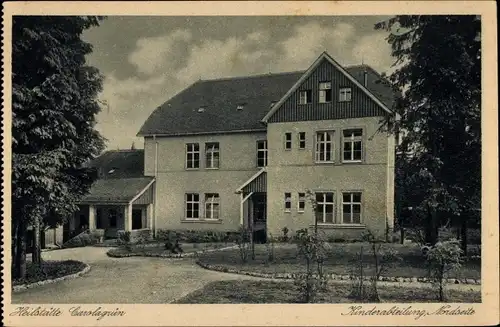 Ak Carolagrün Auerbach im Vogtland, Heilstätte, Kinderabteilung Nordseite