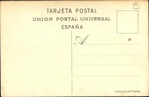 Ak Barcelona Katalonien, Rambla de Estudios