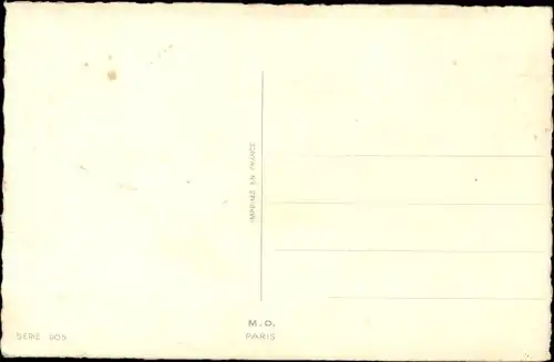 Ak Tanzendes Paar, Mann tritt auf Fuß der Frau