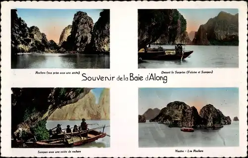 Ak Vịnh Hạ Long Baie d'Along Vietnam, Rochers