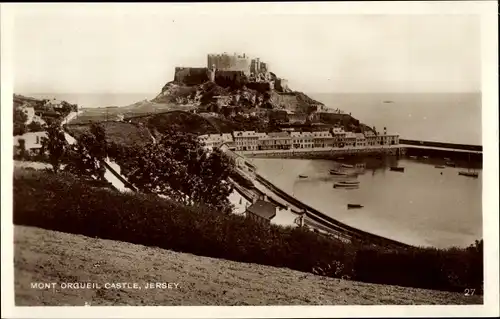 Ak Jersey Kanalinsel, Mont Orgueil Castle