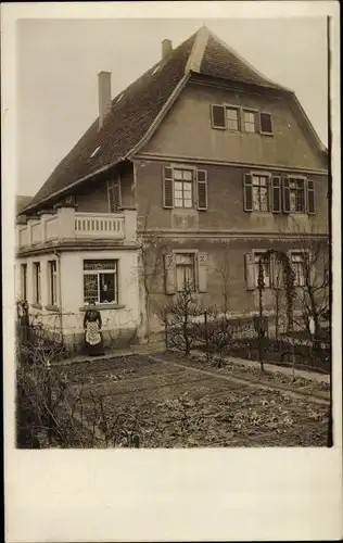 Foto Ak Gernsheim am Rhein Hessen, Wohnhaus