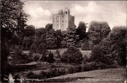 Ak Hedingham Essex England, Hedingham Castle