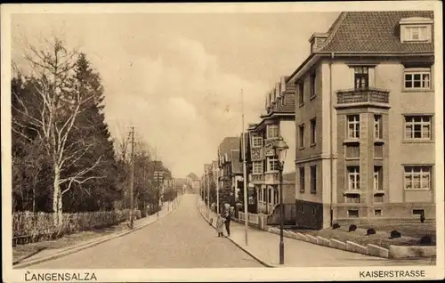 Ak Bad Langensalza in Thüringen, Kaiserstraße