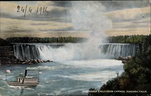 Ak Niagara Falls Ontario Kanada, Horseshoe Falls