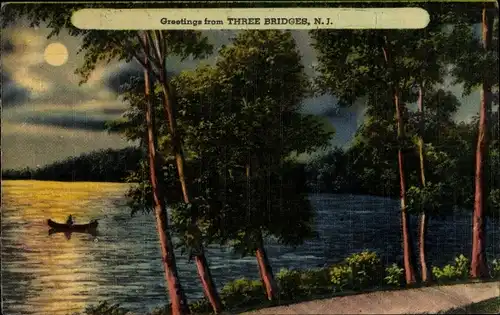 Ak Three Bridges New Jersey USA, See