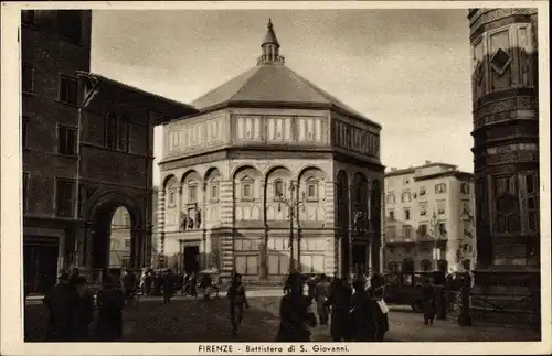Ak Firenze Florenz Toscana, Battistero di San Giovanni