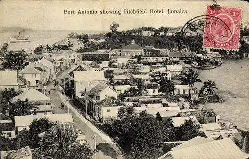 Ak Port Antonio Jamaica, Titchfield Hotel, Panorama