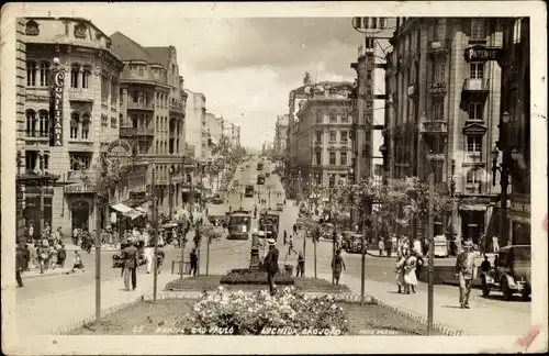 Ak São Paulo Brasilien, Sao Joao Straße