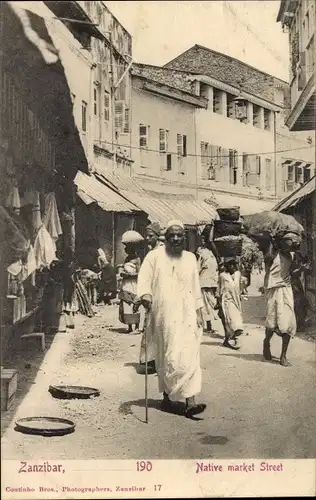 Ak Sansibar Sansibar Tansania, Native Market Street