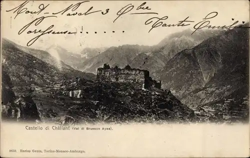 Ak Verrès Aostatal, Castello di Challant