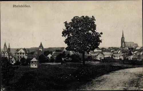 Ak Rheinböllen im Hunsrück, Totalansicht