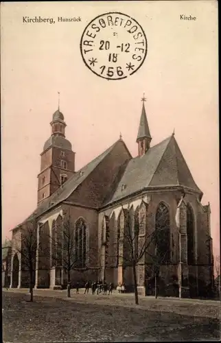 Ak Kirchberg im Hunsrück, Kirche