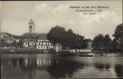 Ak Bad Klosterlausnitz in Thüringen, Gasthaus zu den drei Schwänen