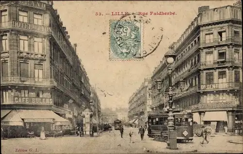 Ak Lille Nord, Rue Faidherbe