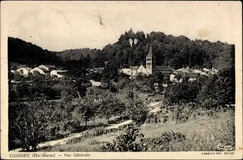 Ak Vignory Haute Marne, Vue Generale