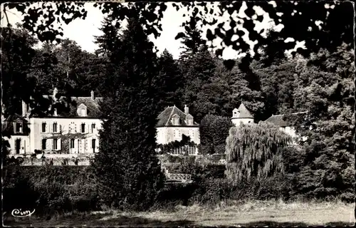 Ak Courtenay Loiret, Chateau des Ratelets