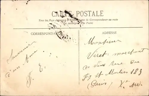 Ak Ousson sur Loire Loiret, Les Bords