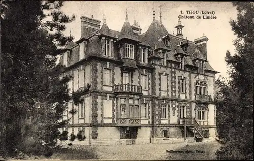 Ak Thou Loiret, Chateau de Liniere