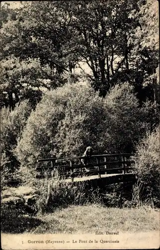 Ak Gorron Mayenne, Le Pont de la Quercinais