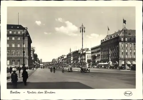 Ak Berlin Mitte, Unter den Linden