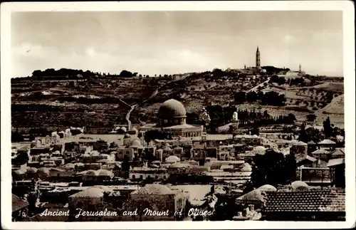 Ak Jerusalem und Oliverberg