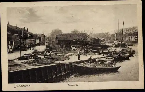 Ak Enkhuizen Nordholland Niederlande, Wittevoet