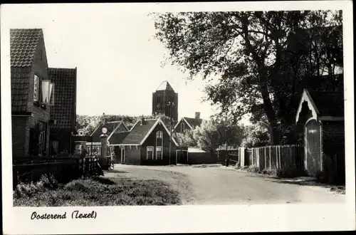 Ak Oosterend Texel Nordholland Niederlande, Straße