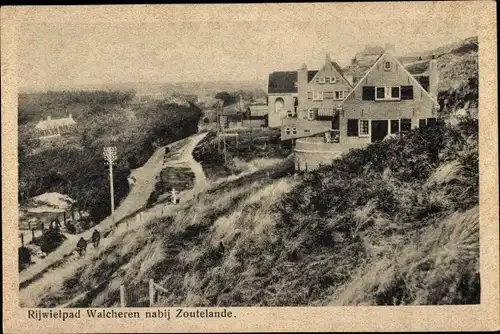 Ak Walcheren Zeeland, Rijwielpad