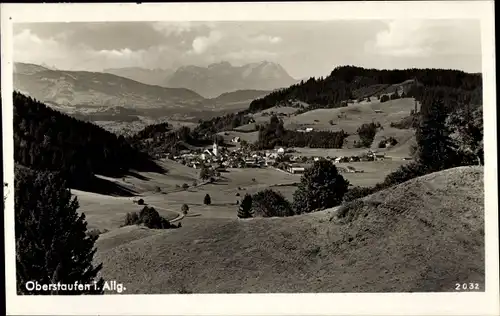 Ak Oberstaufen im Allgäu, Panorama