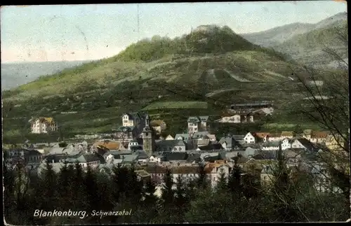 Ak Bad Blankenburg in Thüringen, Gesamtansicht