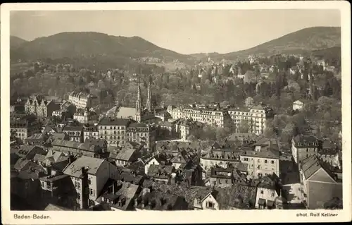 Ak Baden Baden am Schwarzwald, Ortsansicht
