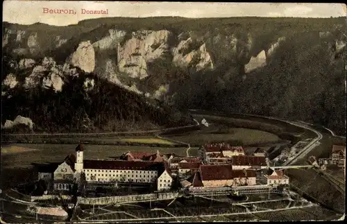 Ak Beuron an der Donau Württemberg, Panorama