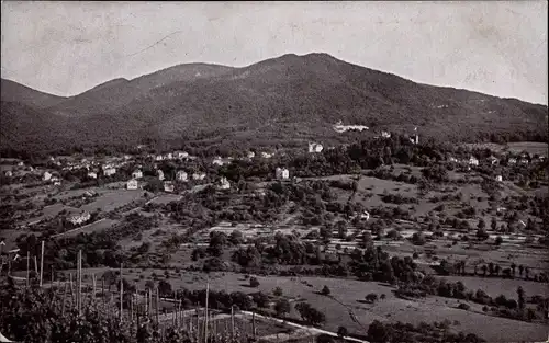 Ak Blauen Badenweiler im Schwarzwald, Panorama, Hochblauen