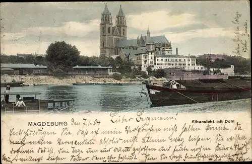 Ak Magdeburg an der Elbe, Dom