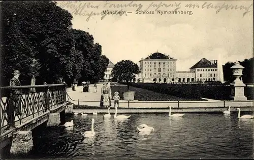 Ak München, Schloss Nymphenburg
