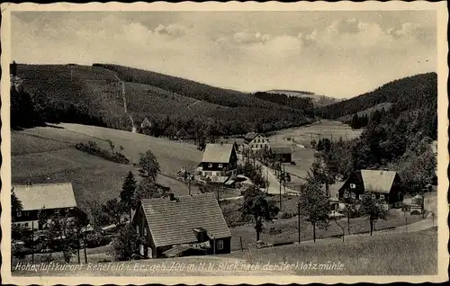 Ak Rehefeld Zaunhaus Altenberg im Erzgebirge, Herklotzmühle