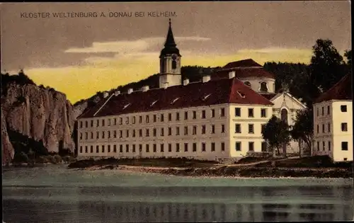 Ak Kelheim an der Donau Niederbayern, Kloster Weltenburg