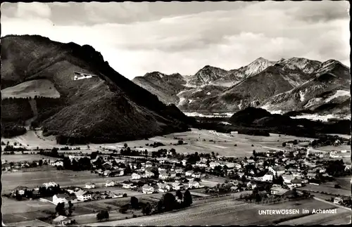 Ak Unterwössen in Oberbayern, Achental, Panorama