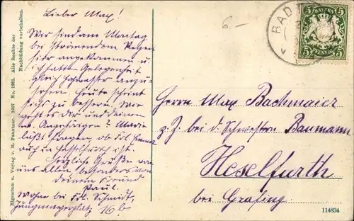 Ak Bad Tölz in Oberbayern, Panorama