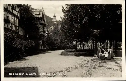 Ak Bad Sooden Allendorf an der Werra Hessen, Kirche