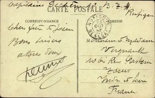 Ak Rufisque Senegal, Kai der Rue Lebon