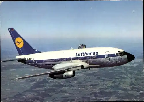 Ak Passagierflugzeug Lufthansa, Boeing 737 City Jet