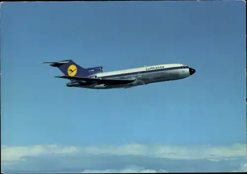 Ak Passagierflugzeug Lufthansa, Boeing 727 Europa Jet