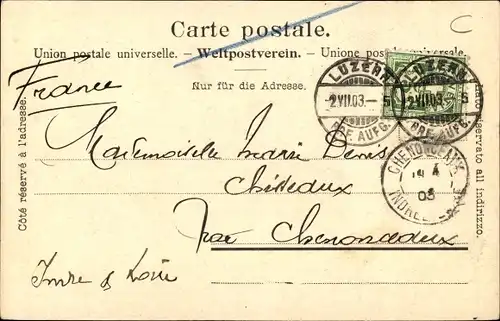 Ak Luzern Stadt Schweiz, Schweizerhofquai, Straßenbahn