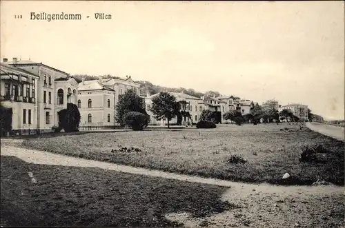 Ak Seebad Heiligendamm Bad Doberan, Villen, Straßenansicht