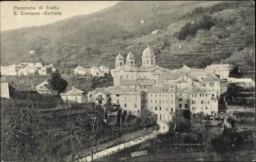 Ak Stella San Giovanni Ligurien, Panorama, Battista